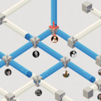 Turning a social network into a water network Turning a social network into a water network